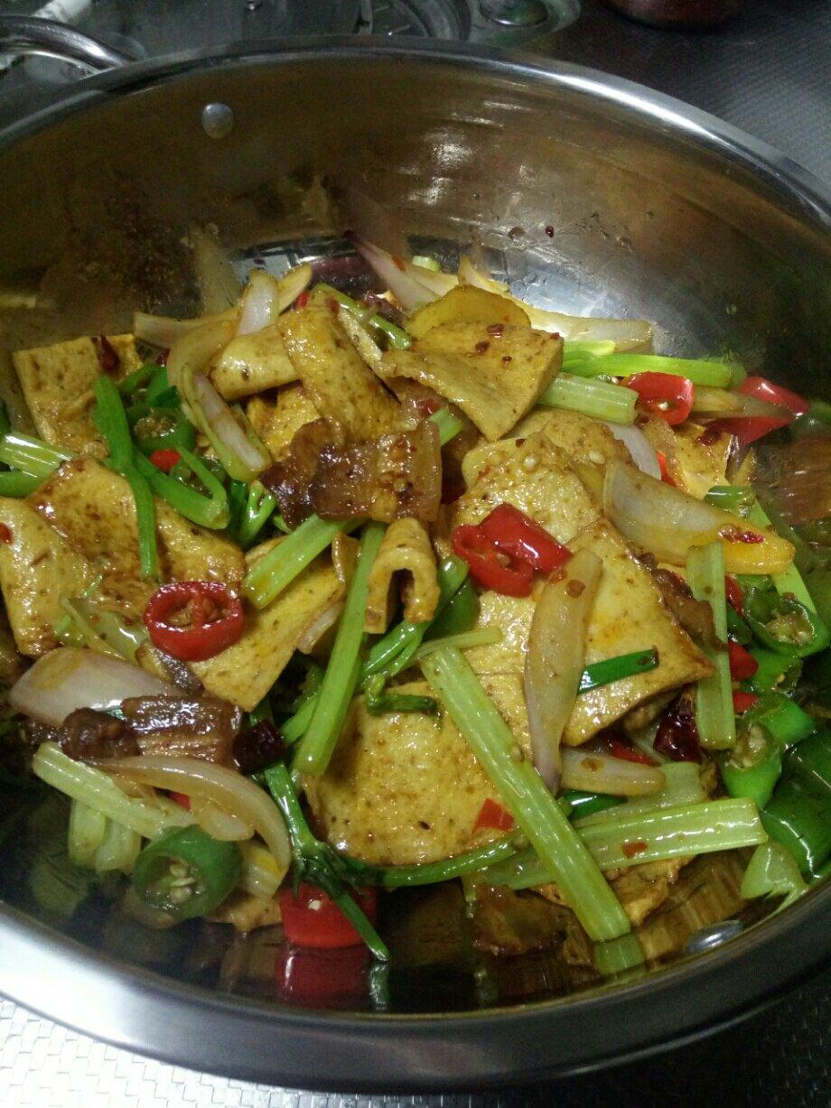 干锅千页豆腐