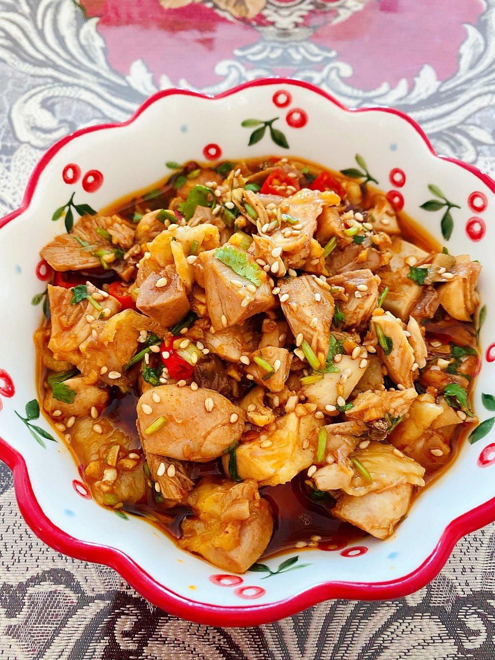 招牌口水鸡🐤（肉质是你想像不到的嫩🍗）