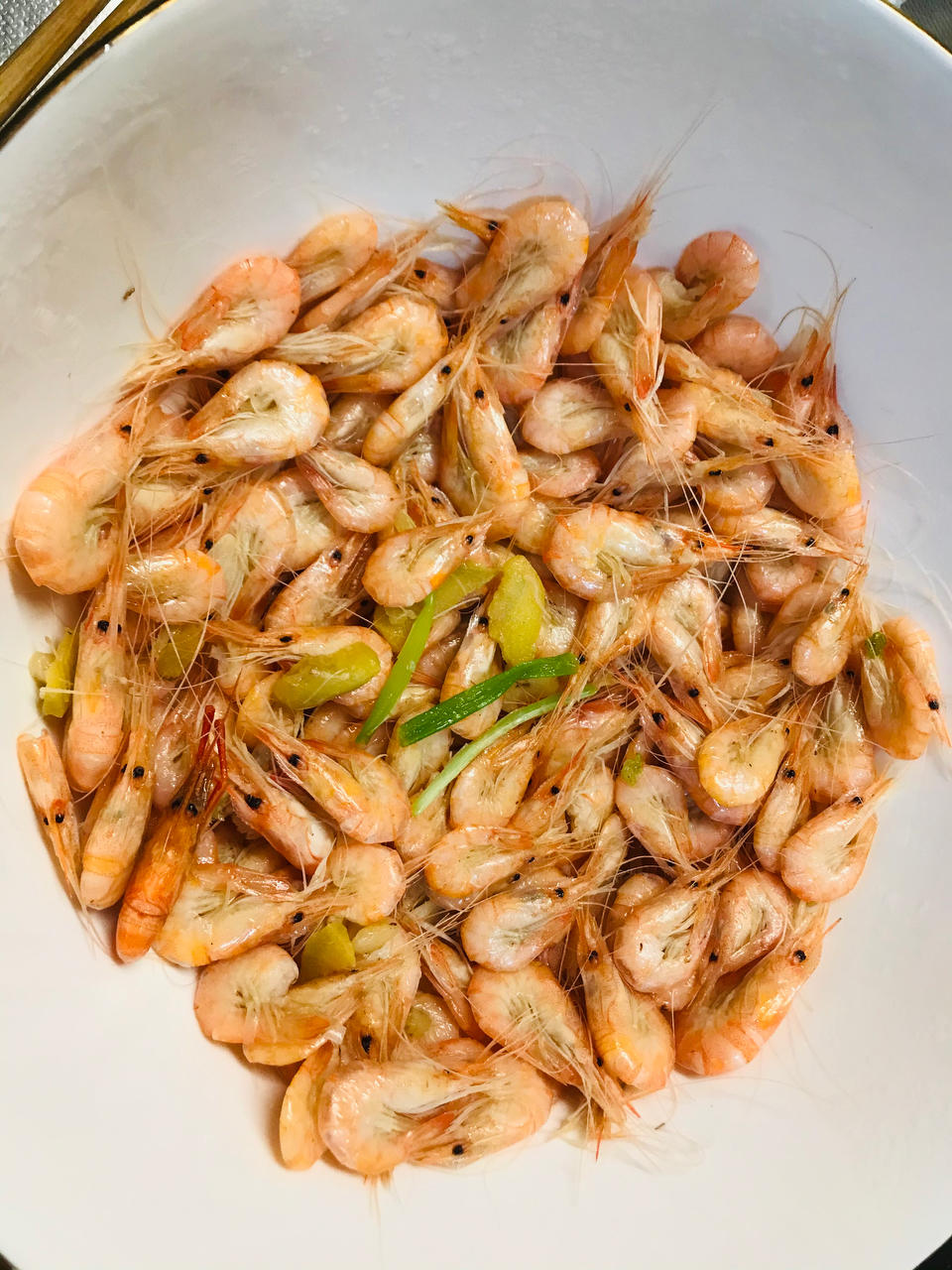 清炒白米虾
