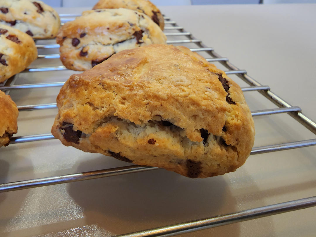 完胜星巴克的超美味酥脆司康 super easy crunched scone