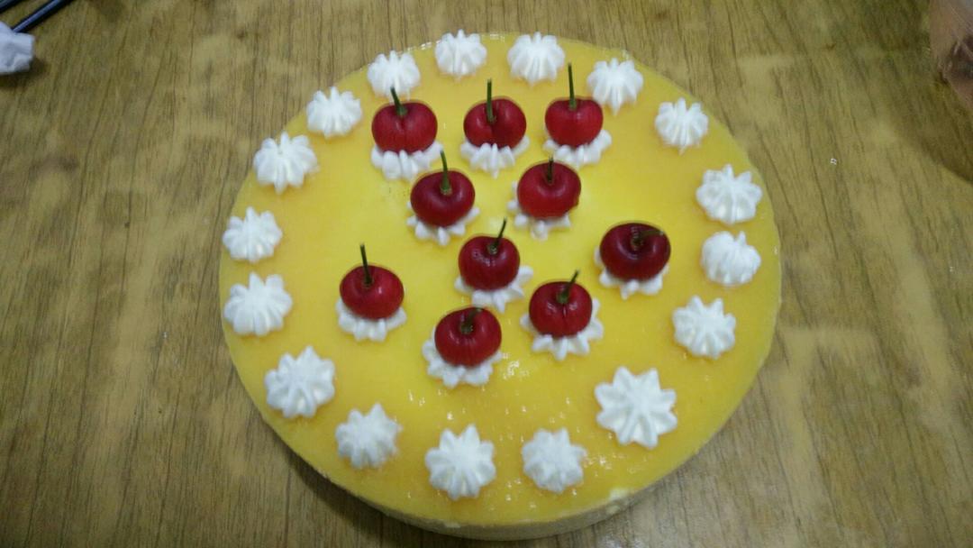 【视频】芒果慕斯（6寸） | 含镜面果胶配方