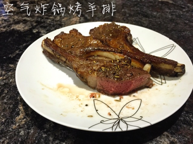 超简单 空气炸锅烤羊排