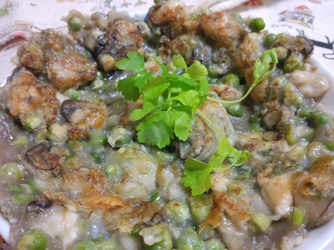 荷兰豆蚝烙/蚵仔煎～超详细步骤