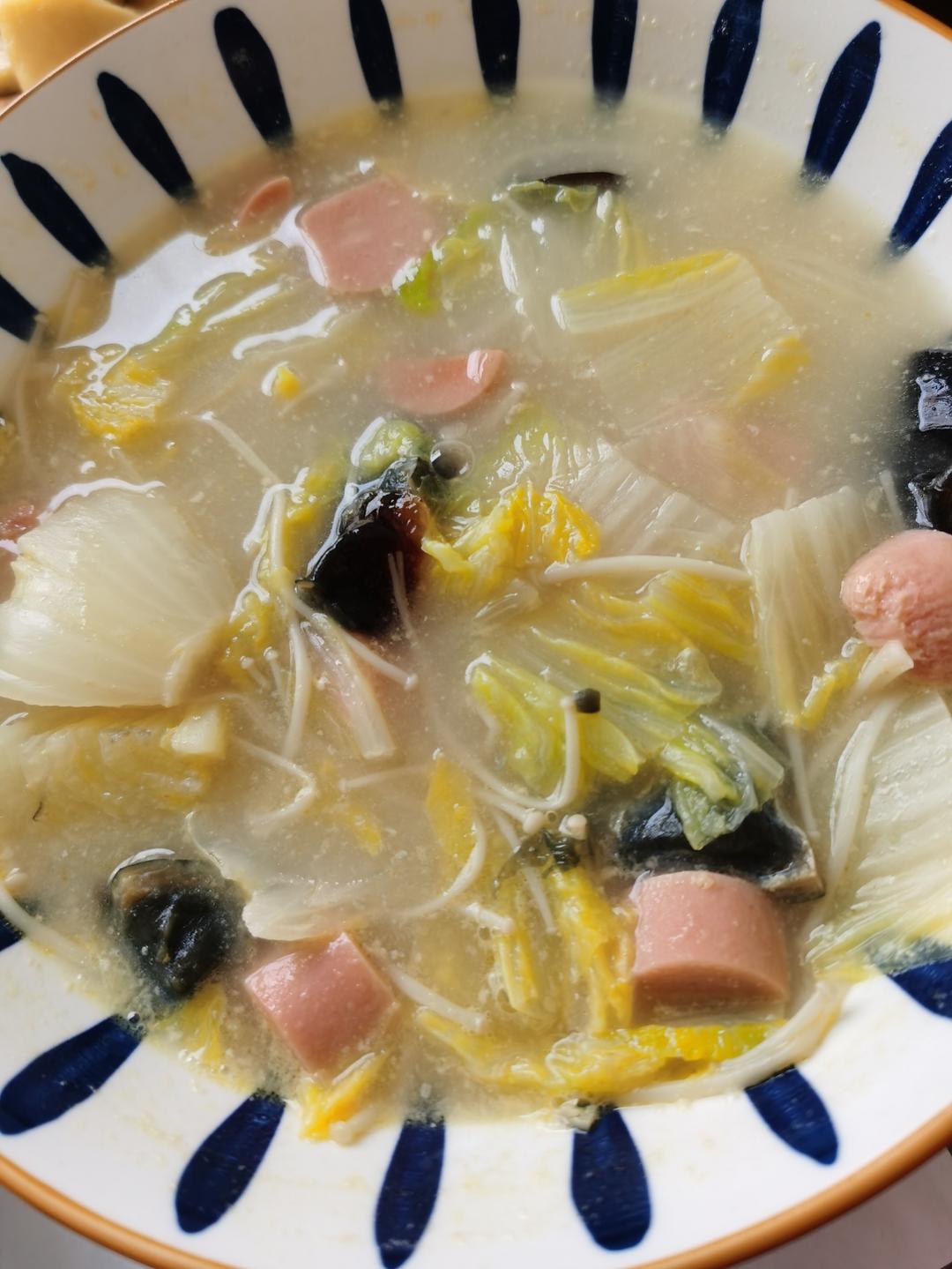 大白菜【上汤白菜】皮蛋