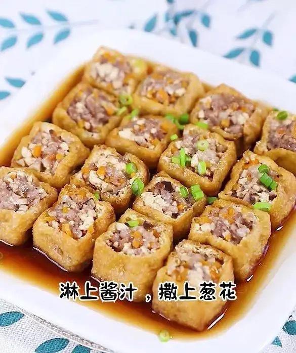 梅干菜肉 豆腐泡塞肉