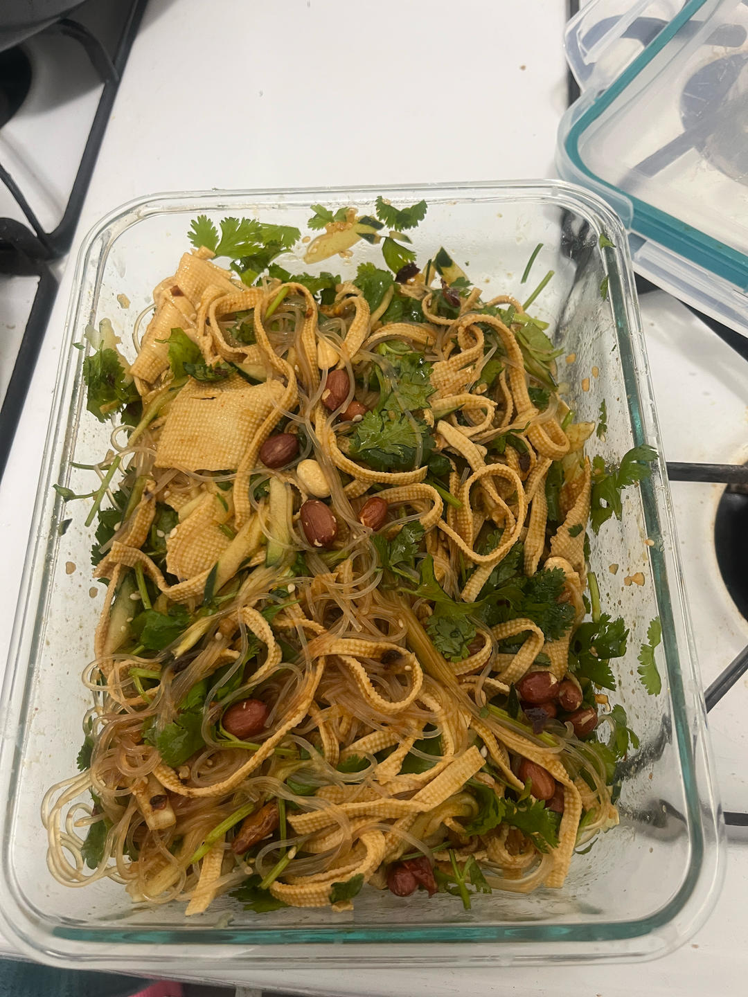 超级爽口开胃的凉拌豆皮