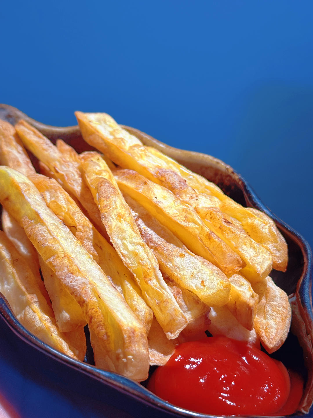 0失败！超简单！很省油！空气炸锅版薯条，现做现吃哦