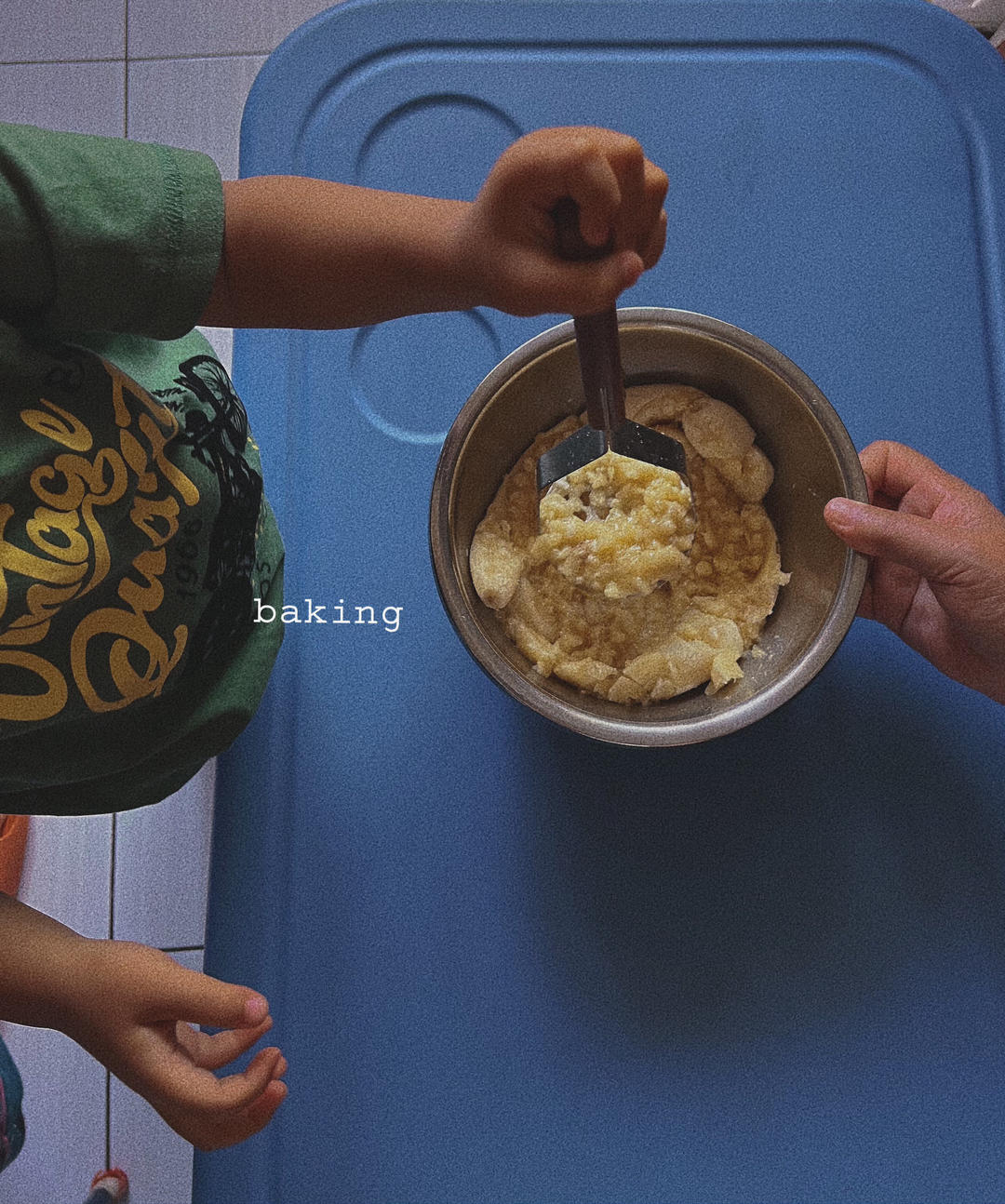 香蕉核桃蛋糕（低油少糖健康版）