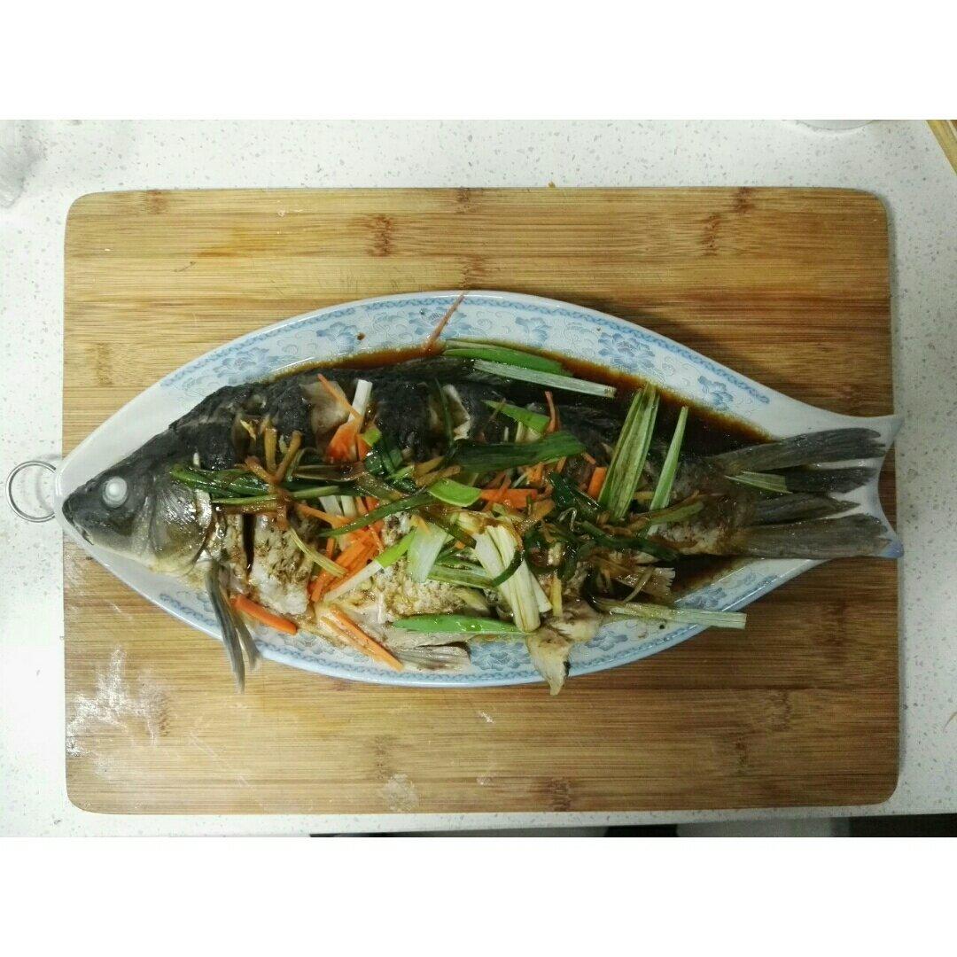 清蒸鲤鱼
