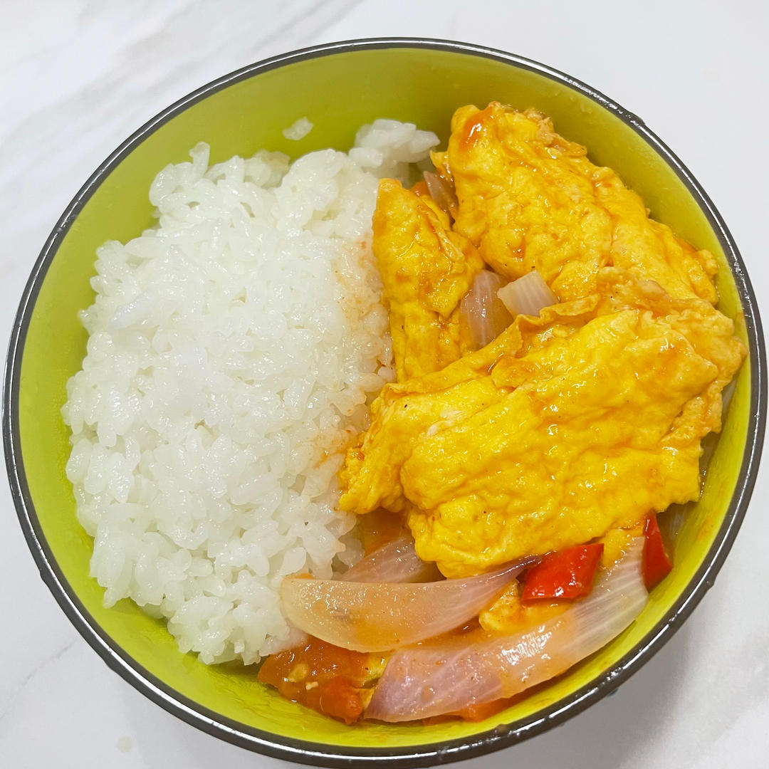 洋葱炒鸡蛋
