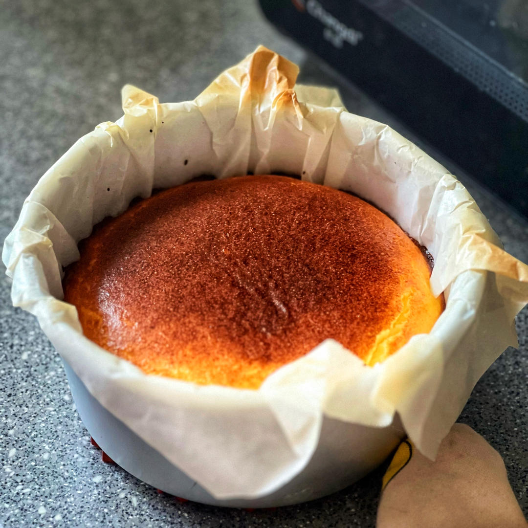 酸奶巴斯克芝士『低卡版』超好吃‼️0失败 巨简单