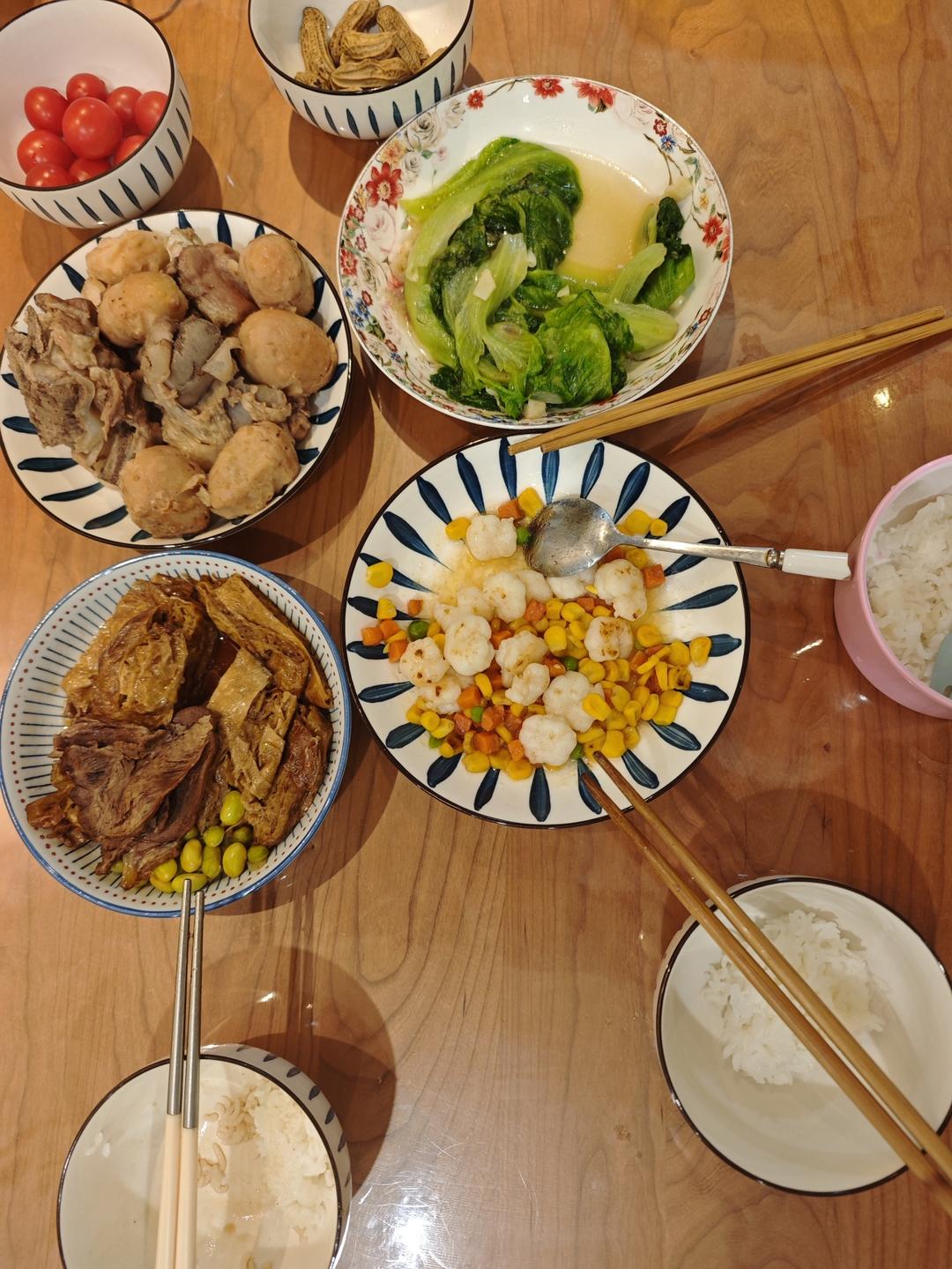 家里的菜