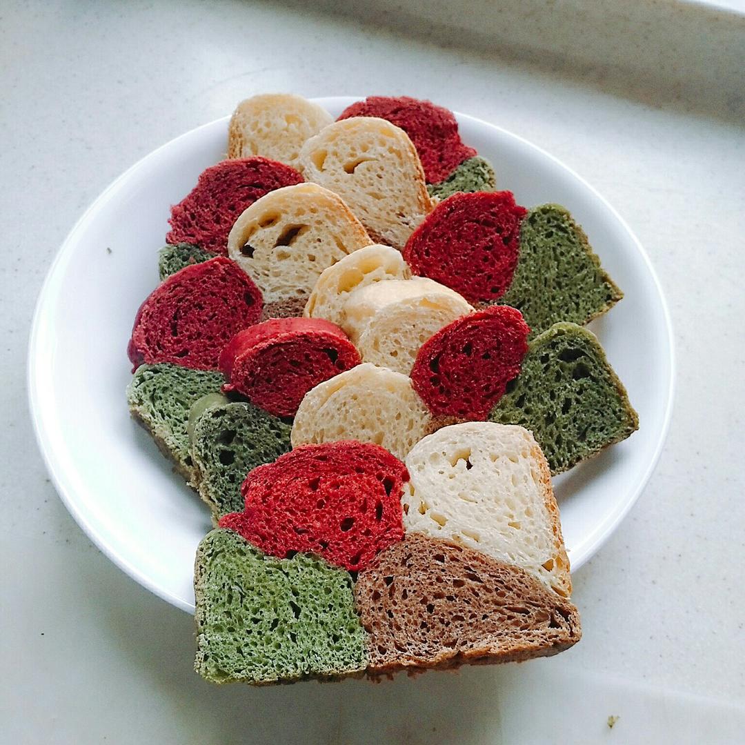 四色吐司