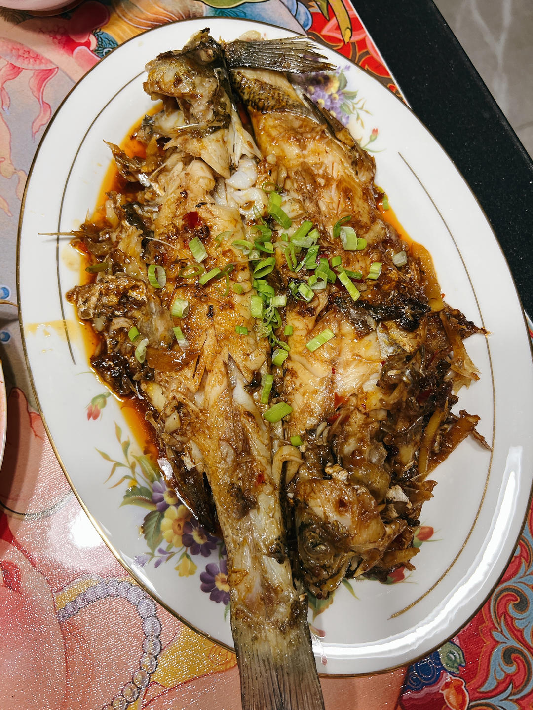 红烧鲈鱼