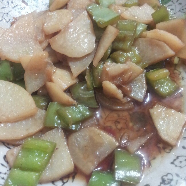 简易尖椒土豆丝（软糯版）