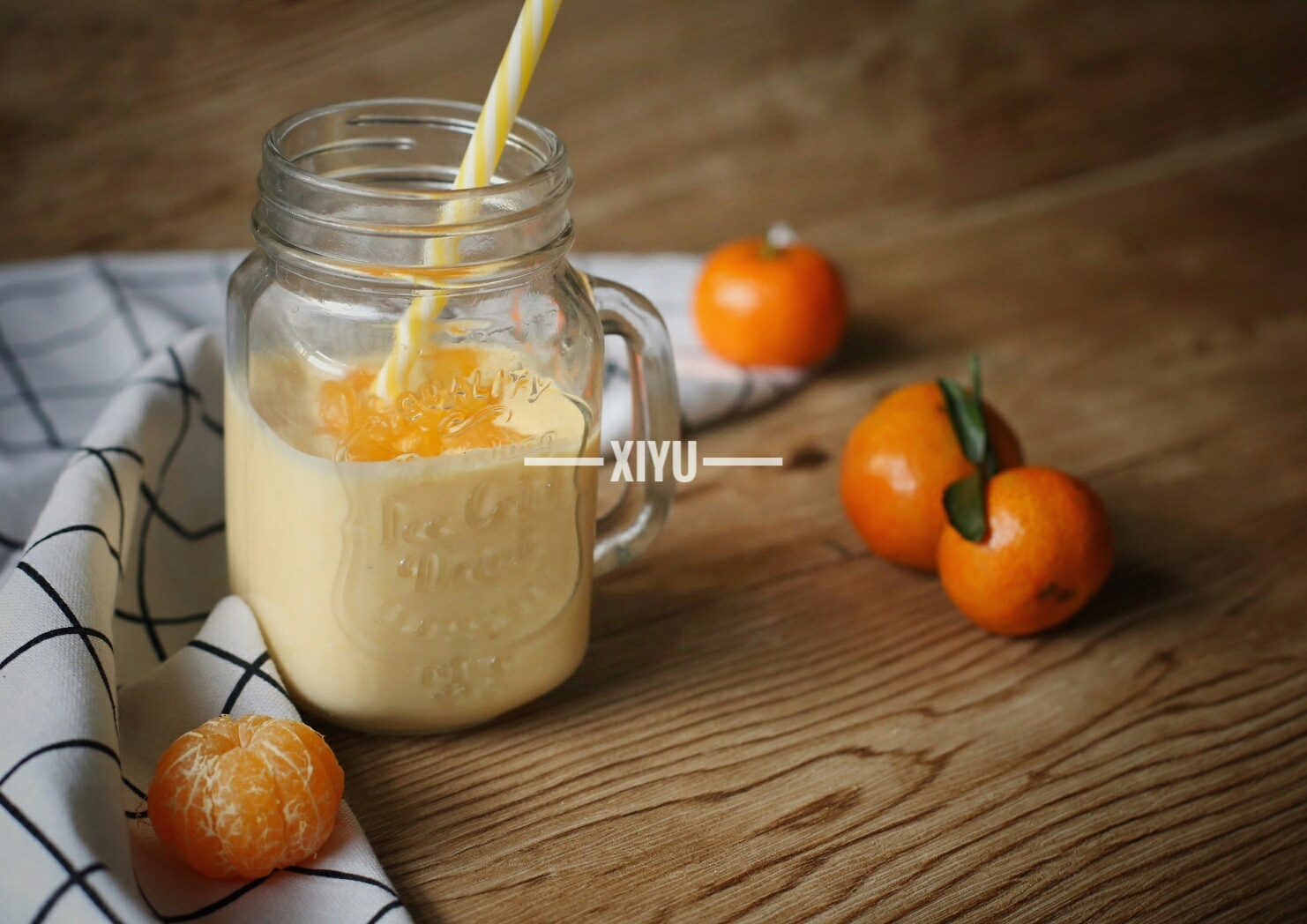 小柑橘酸奶的做法 步骤3