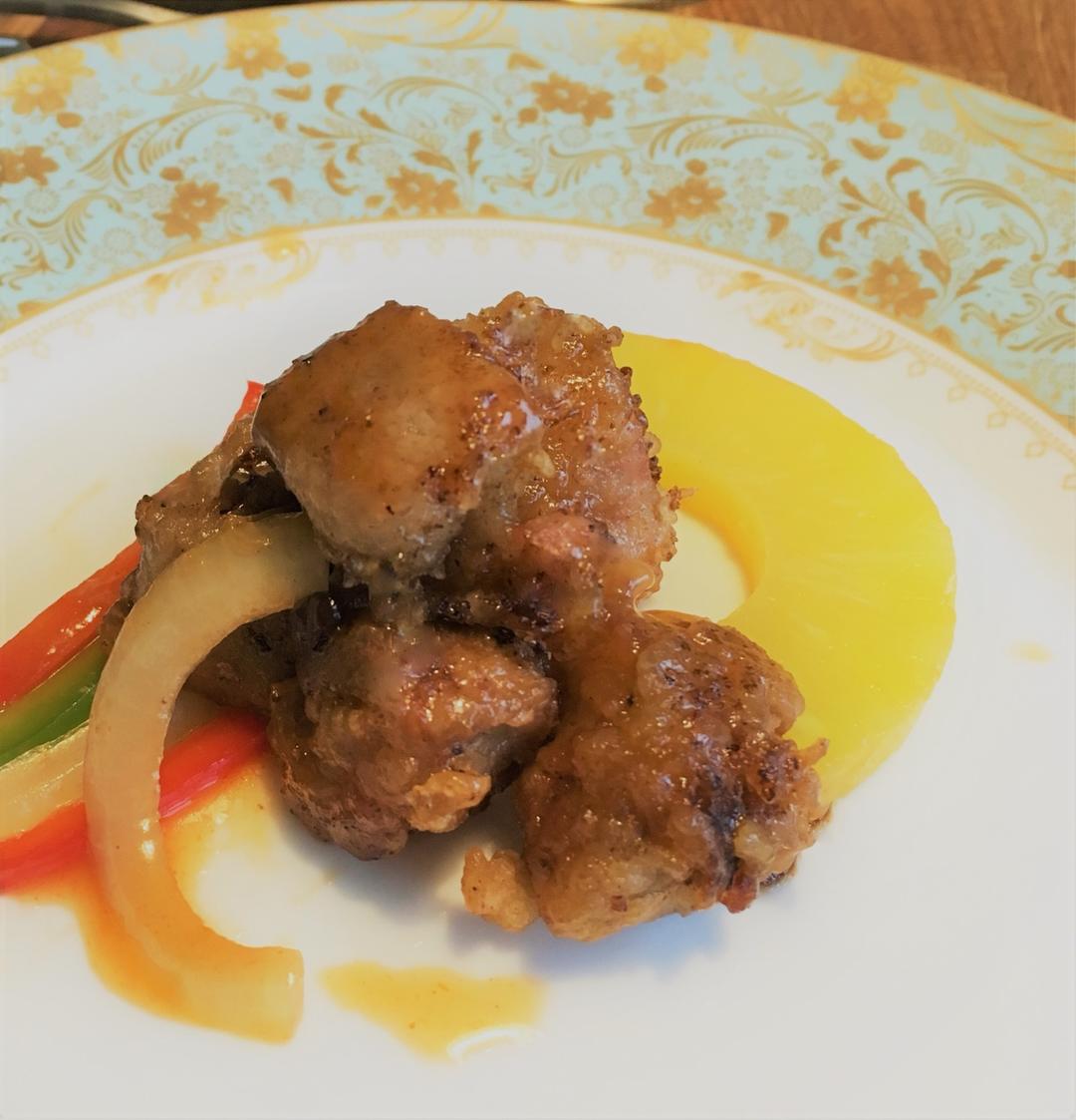 秘制菠萝咕噜肉（绝对好吃）