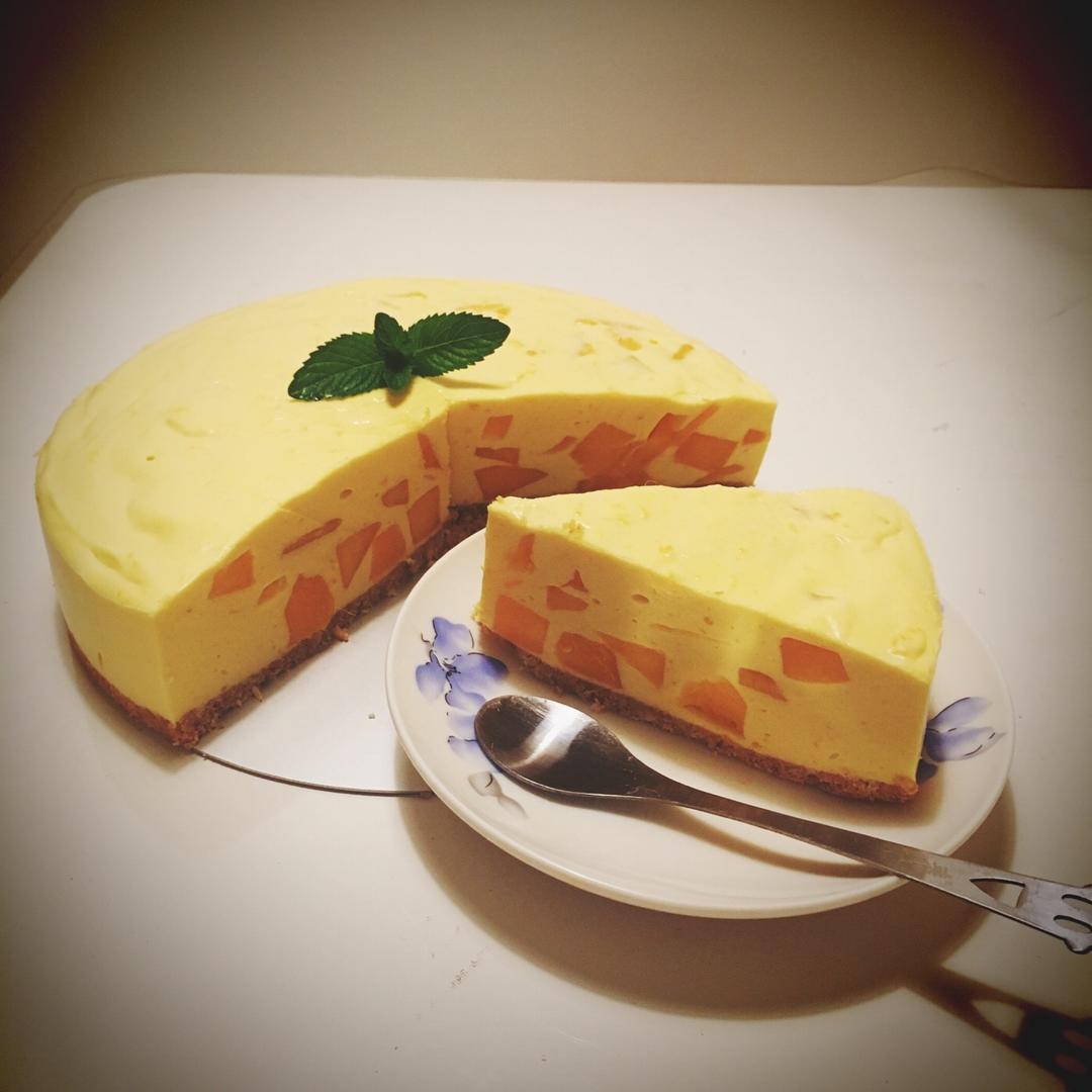 【视频】芒果慕斯（6寸） | 含镜面果胶配方