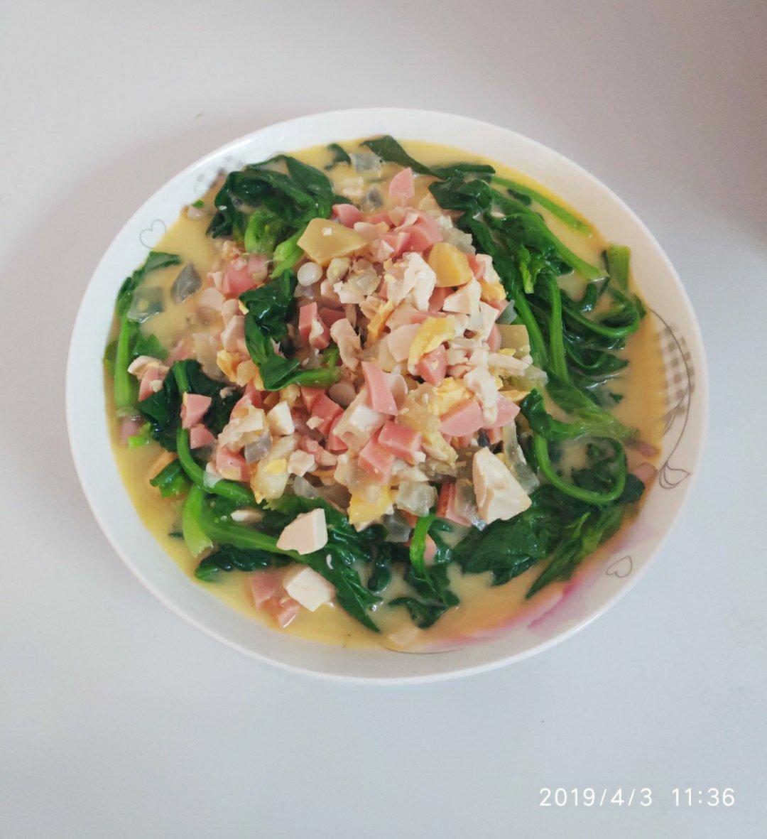 上汤菠菜