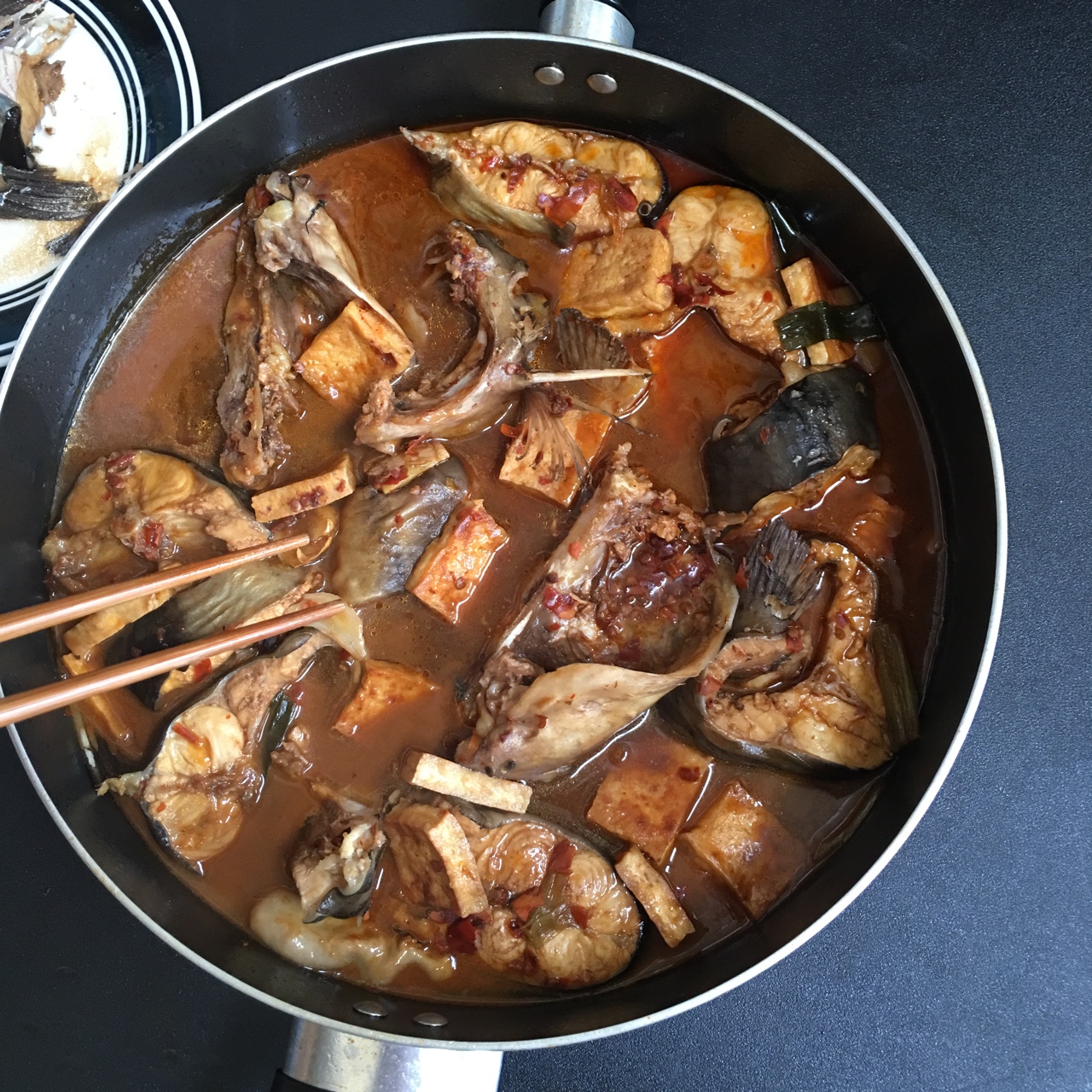 豆腐烧鲶鱼