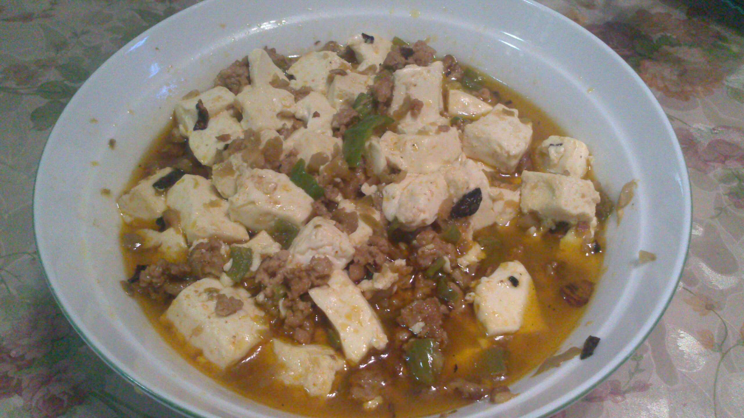 肉末蒸豆腐