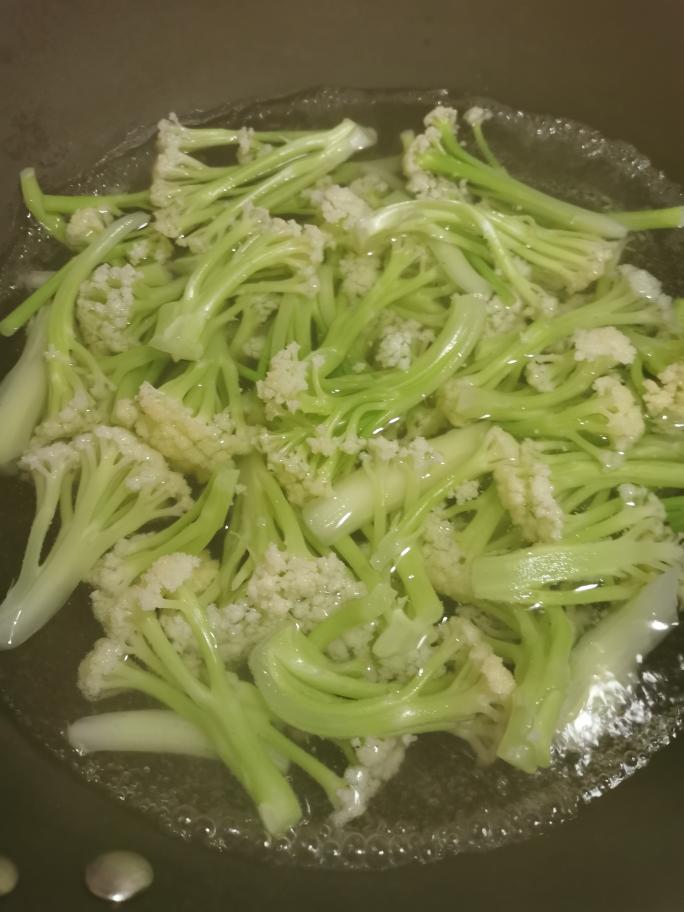 清爽鲜美的松花菜珍珠菇的做法步骤图 Happycloud 下厨房