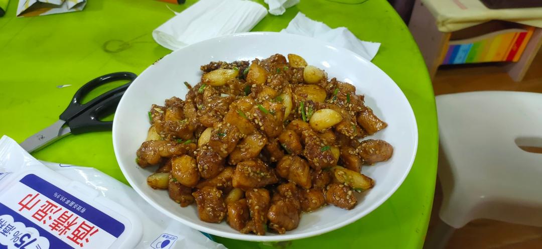 孜然蒜香鸡胸肉