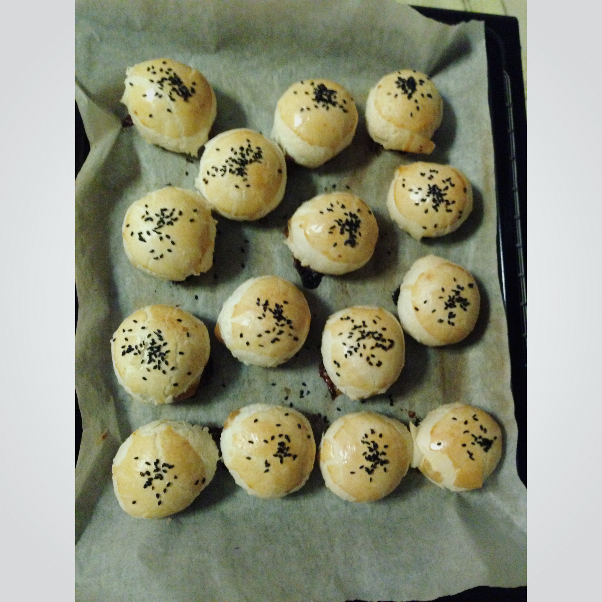 泳式鲜肉榨菜月饼