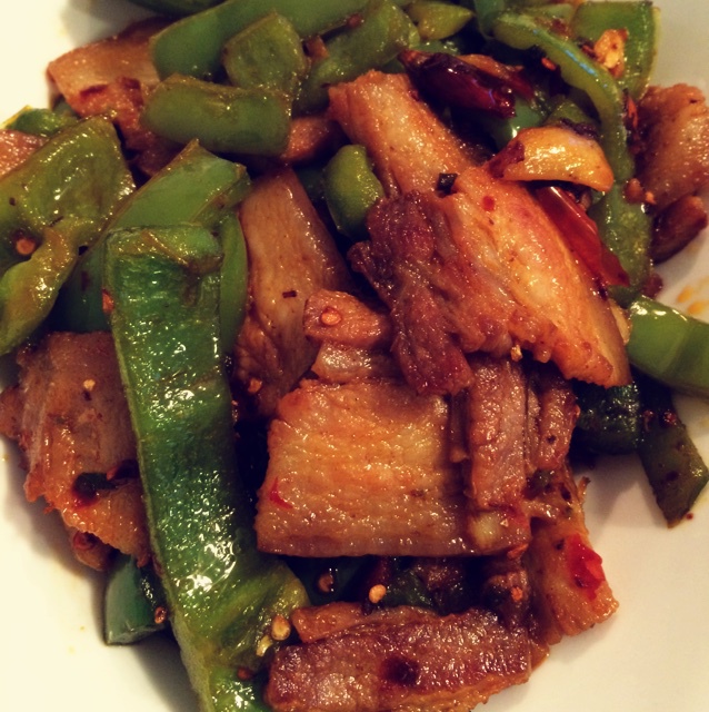 青椒回锅肉