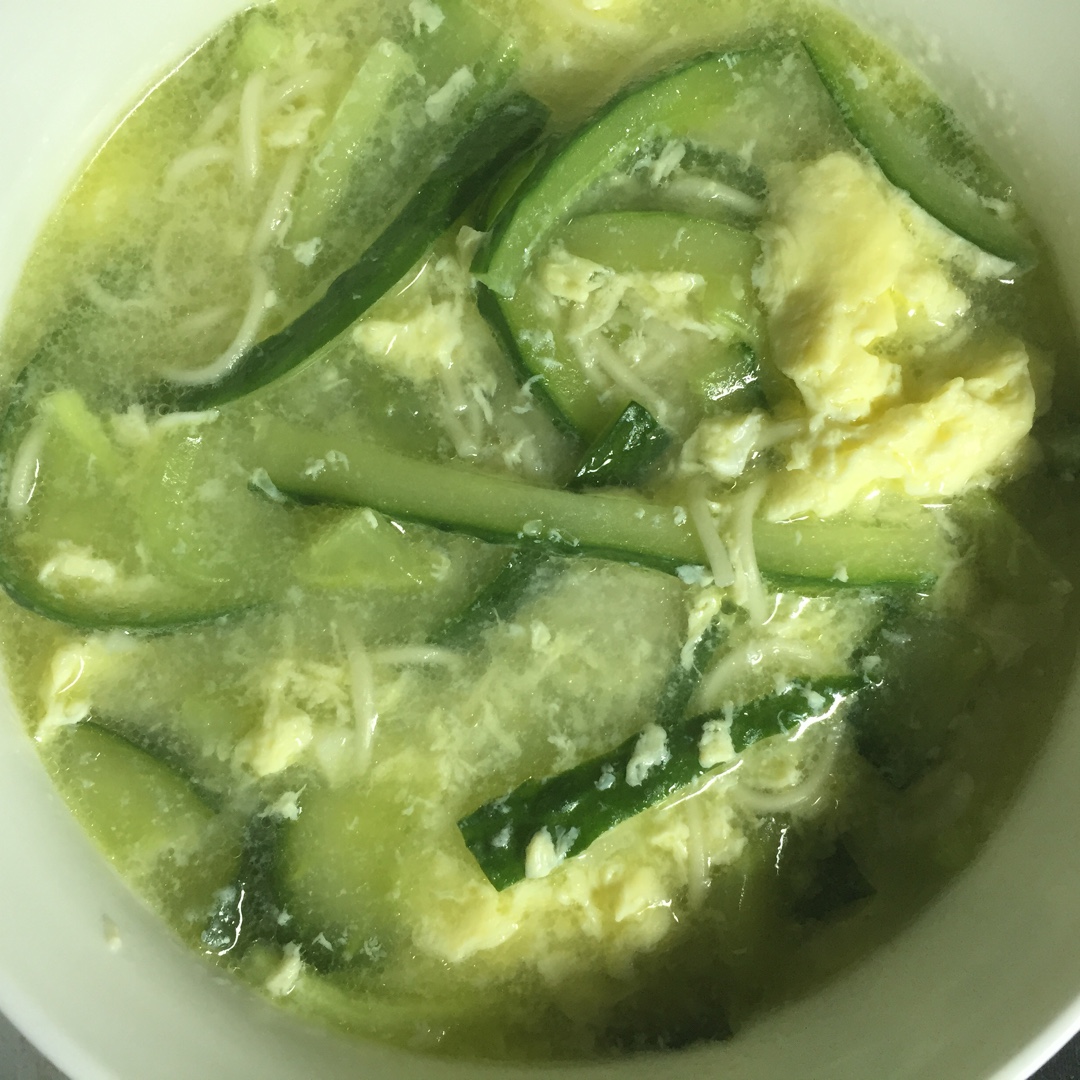 黄瓜鸡蛋面