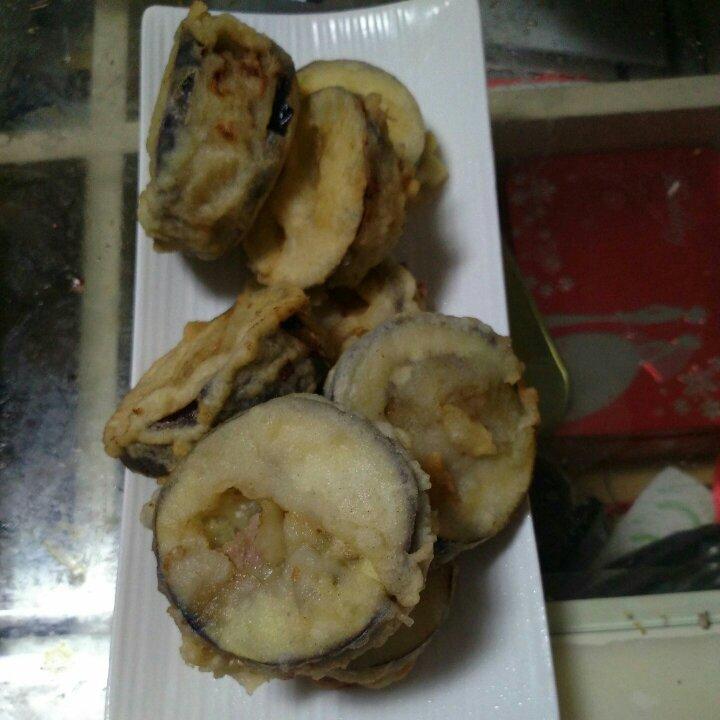 香炸茄盒-家乡的味道 Stuffed Fried Eggplant with Pork