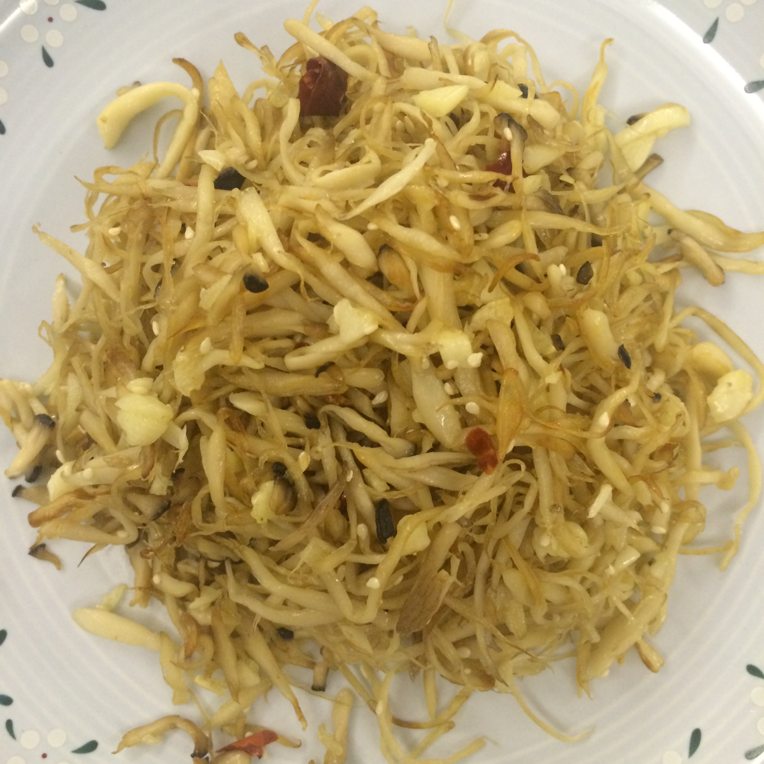 干煸手撕杏鲍菇