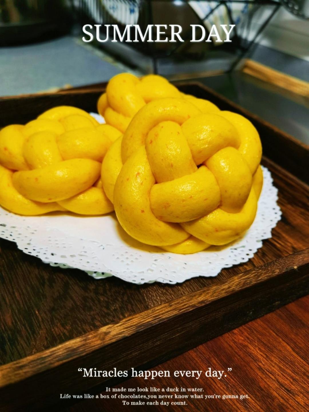 胡萝卜绣球馒头/附视频