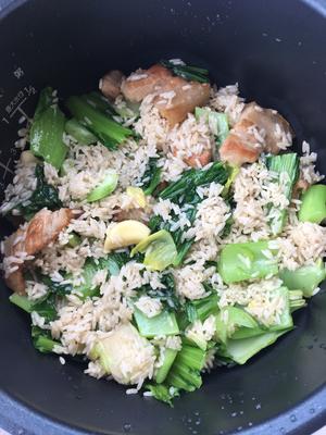 闽南芥菜饭电饭煲版的做法 步骤3