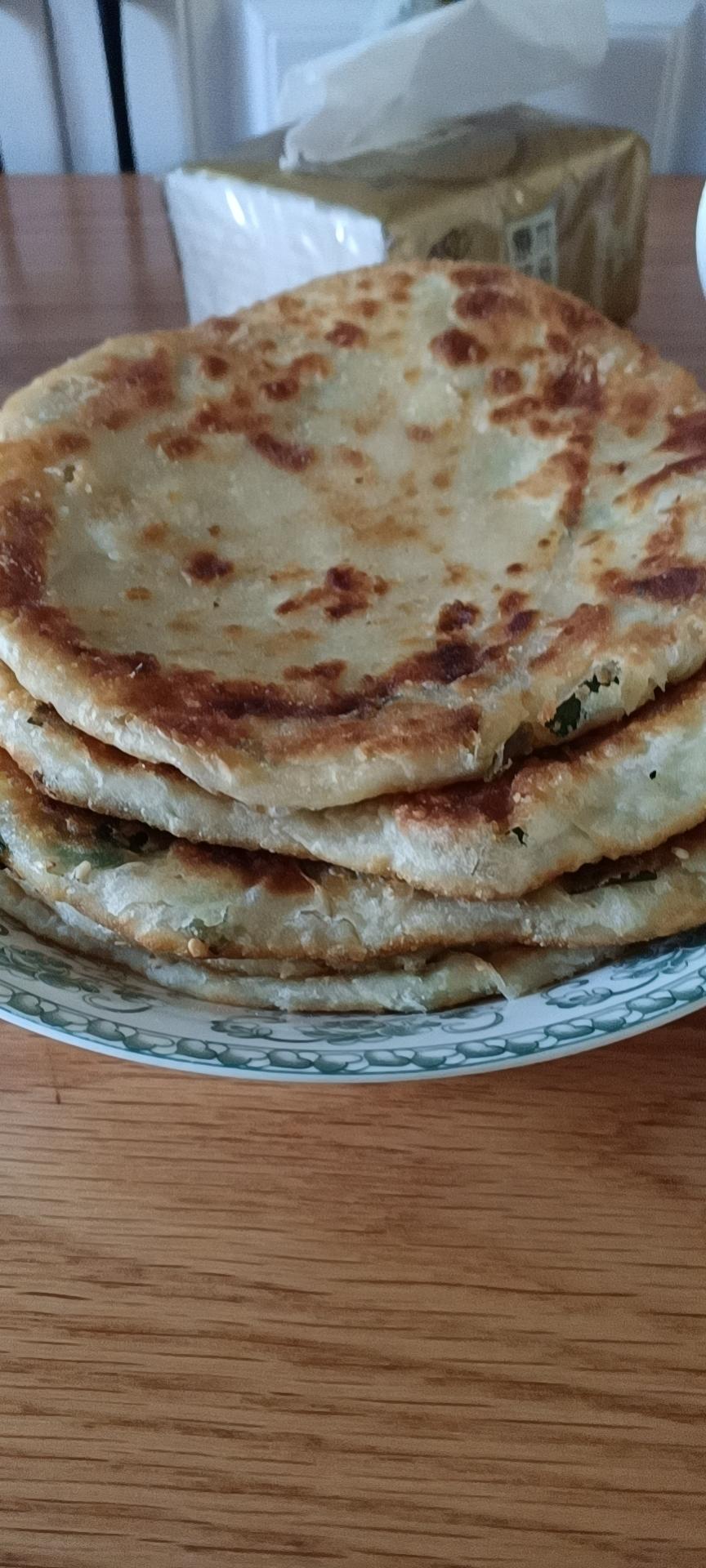 自制烫面饼，无需发面、简单易上手