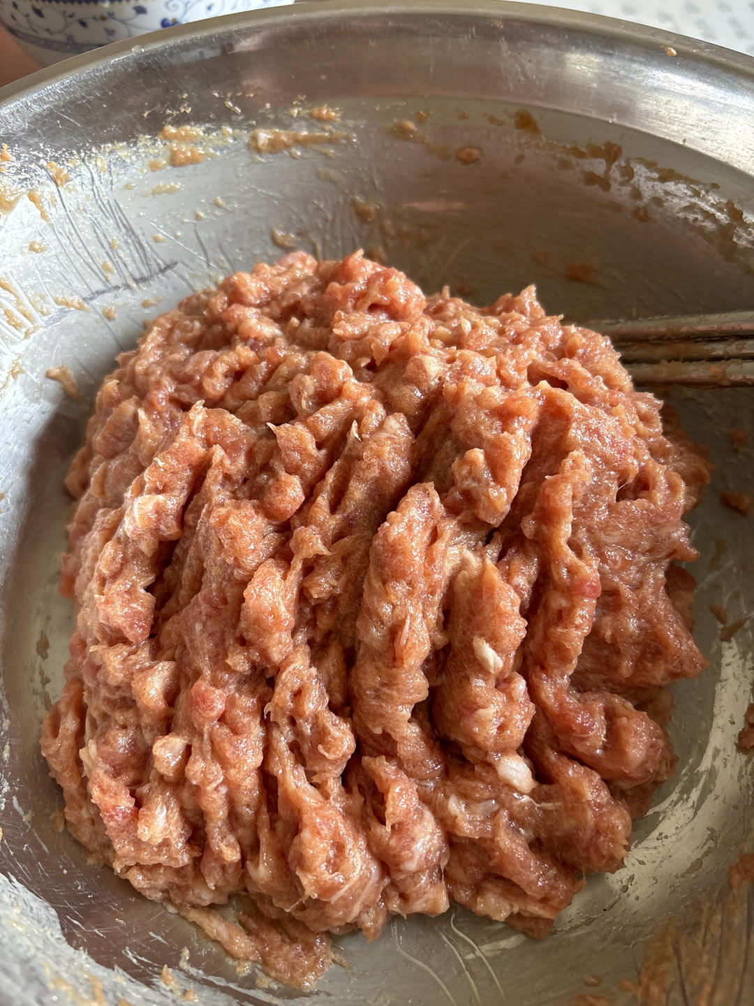 肉不柴的馄饨馅