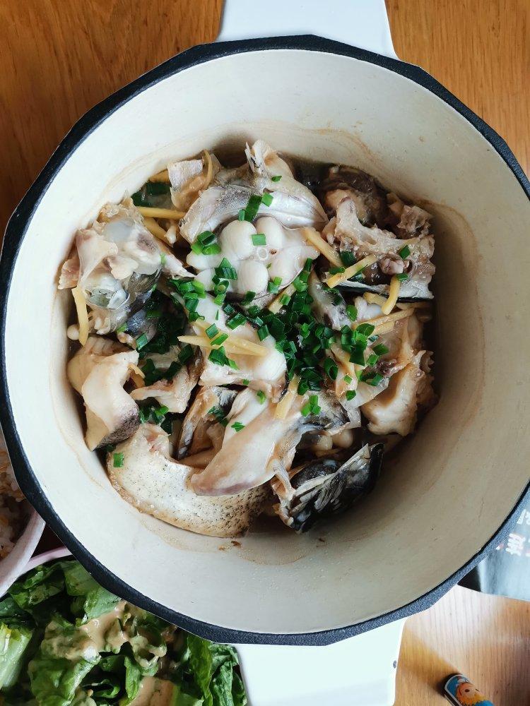 【生啫鱼头煲】鱼头烧的啫啫叫，广东第一煲！