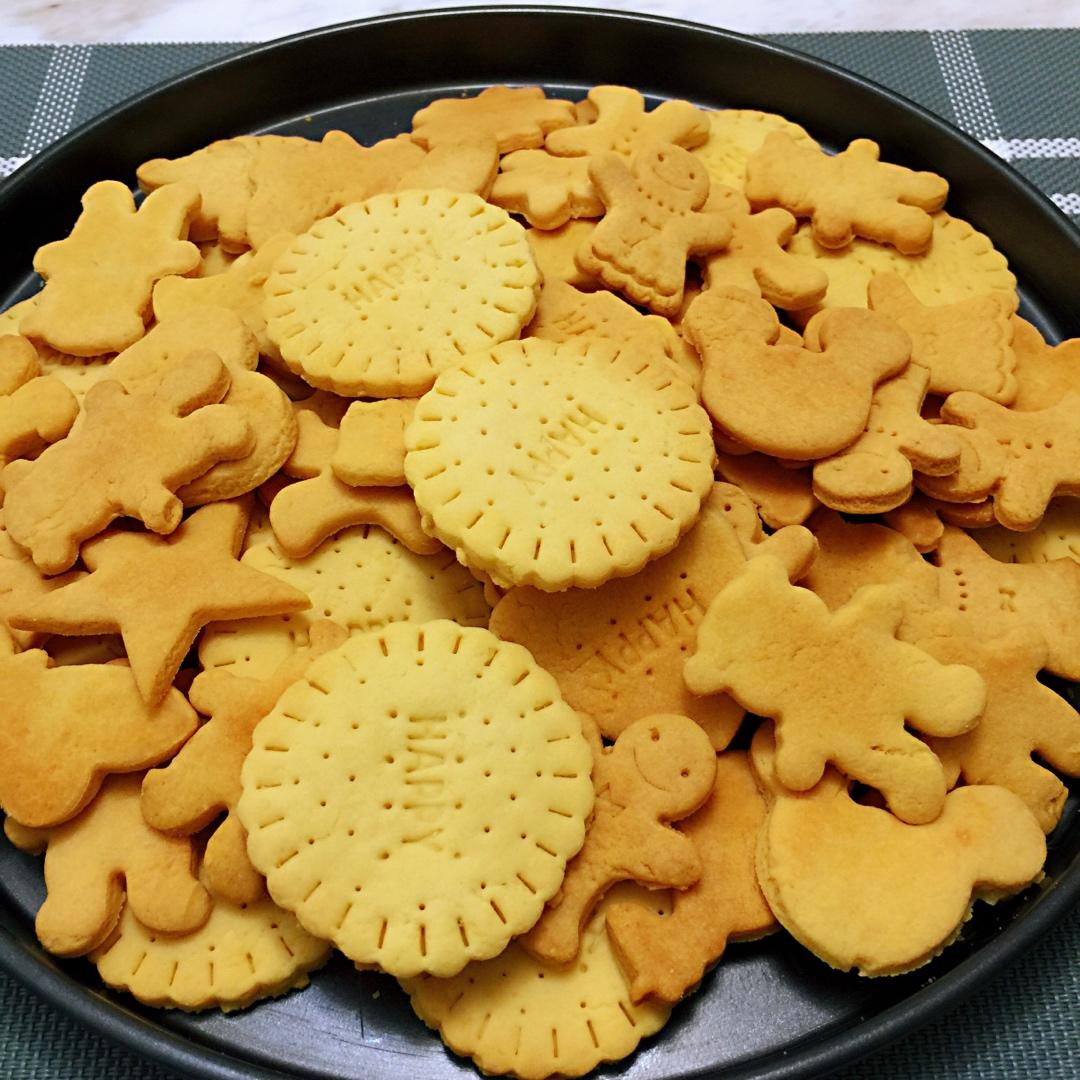 卡通黄油饼干