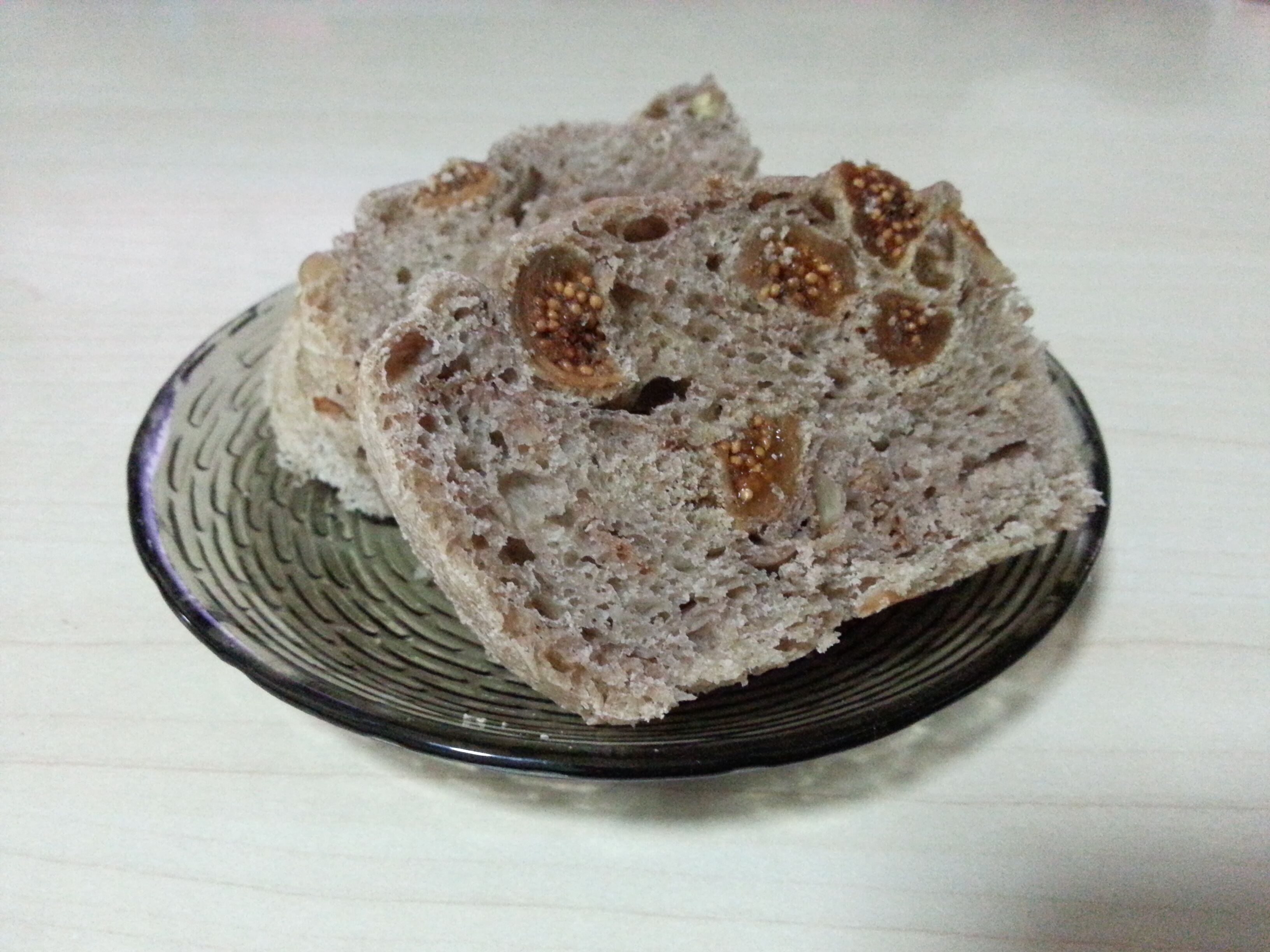 无油无花果核桃肉桂面包