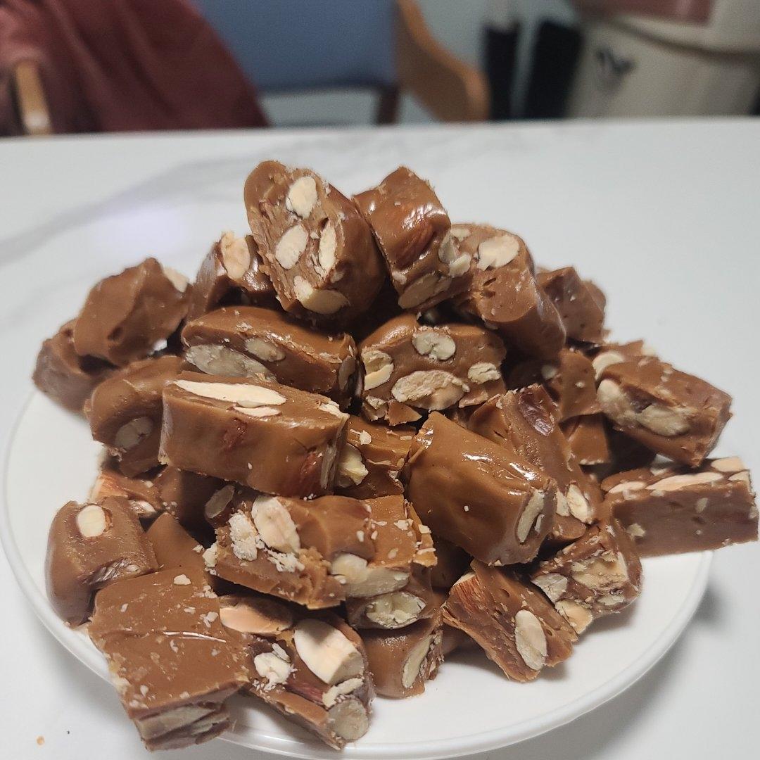 焦糖海盐杏仁太妃糖