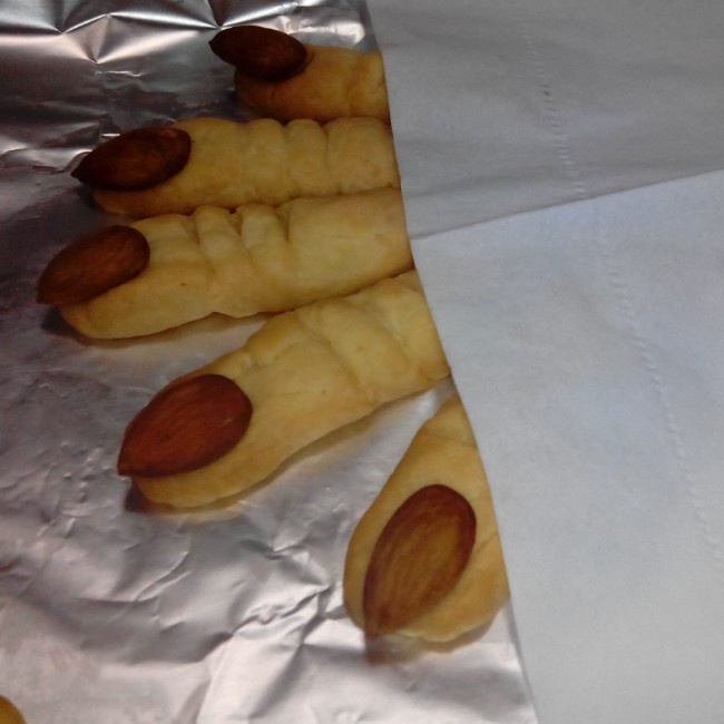 万圣节鬼手饼干