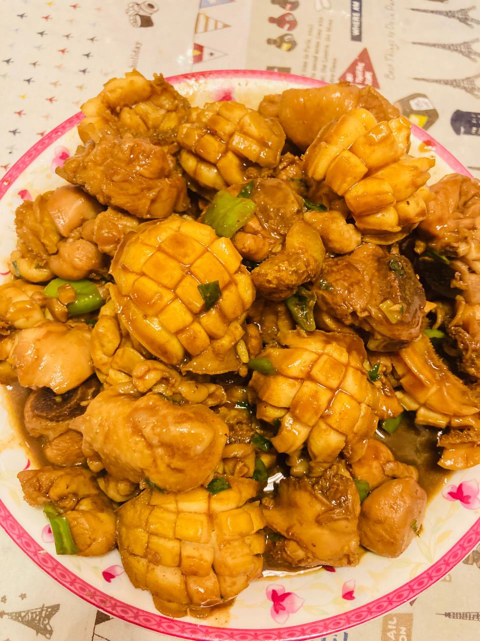 三步完成硬菜鲍鱼烧鸡
