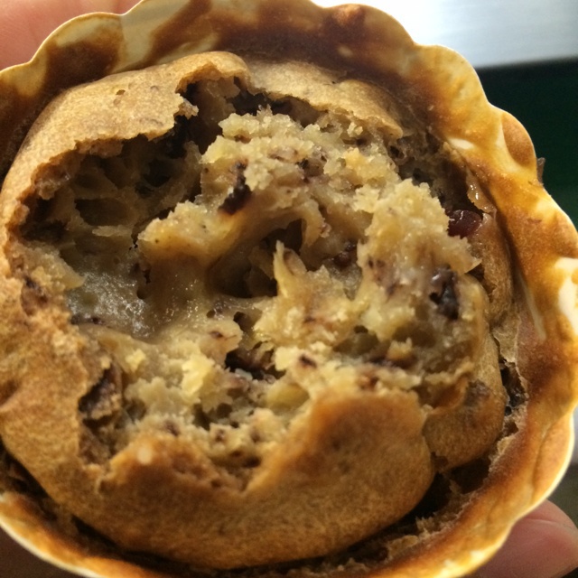 香蕉酸奶麦芬（无油无糖）——附传统法麦芬开裂Tips