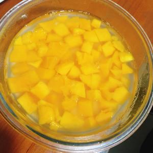 芒果椰汁糕（白凉粉版）的做法 步骤4