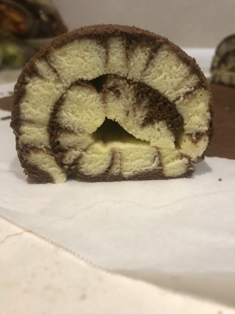 可可旋风蛋糕卷（视频）