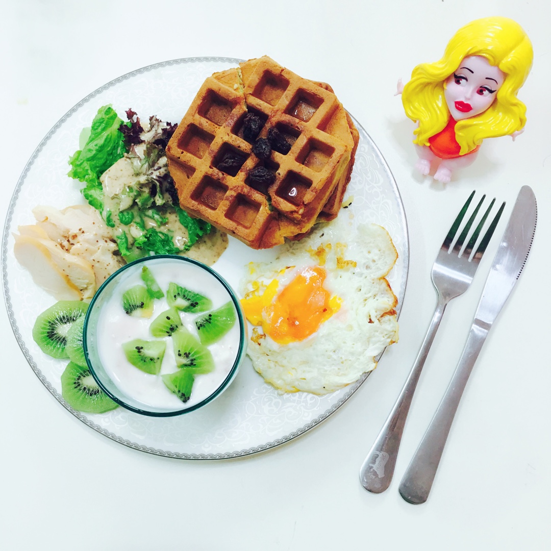 美味的Brunch 早午餐。