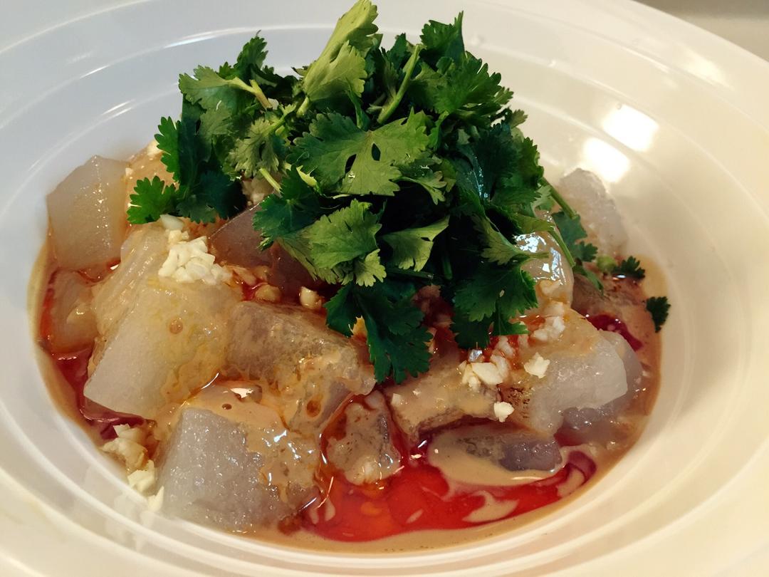 超好吃的东北煎焖子