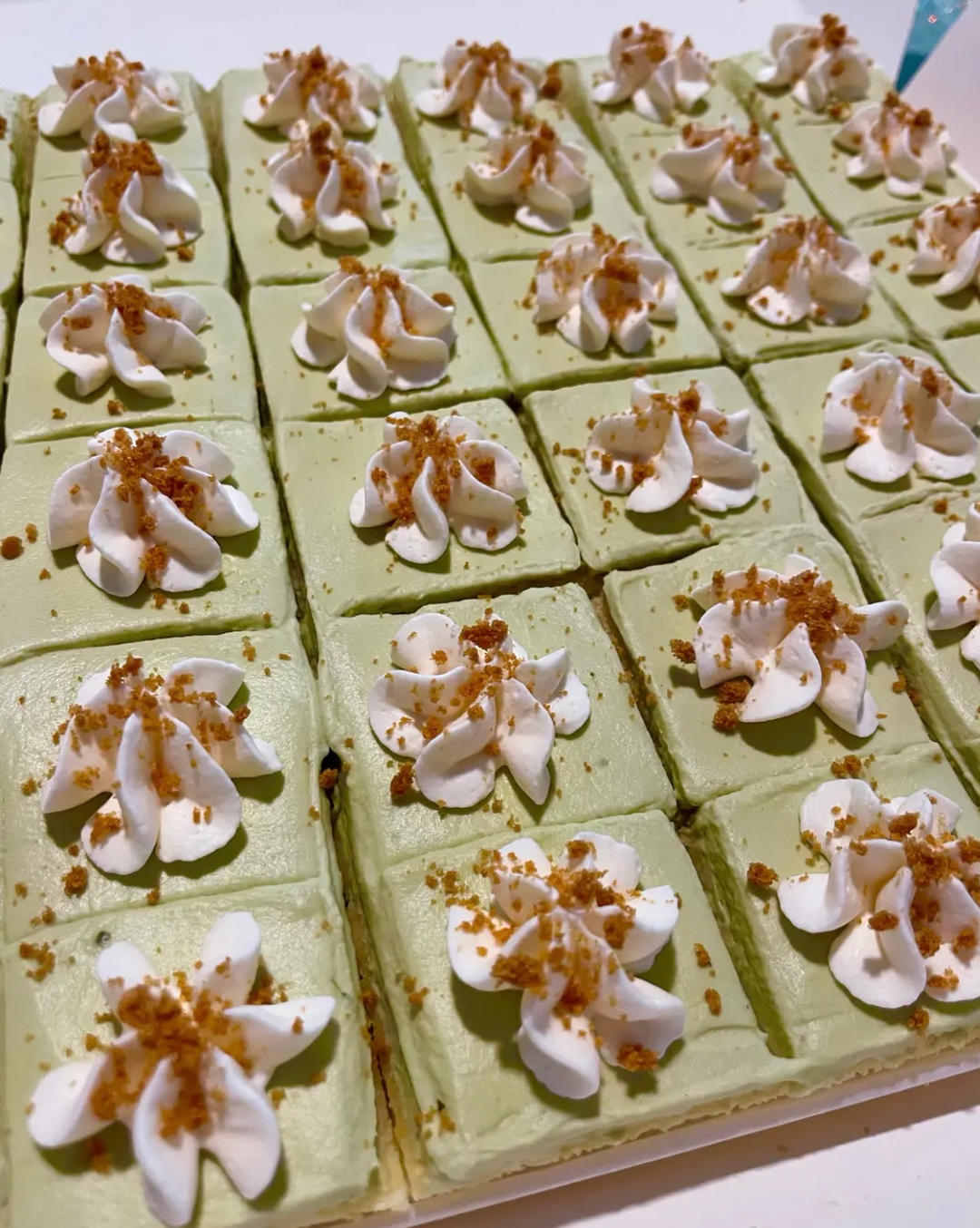 椰香芝士蔓越莓蛋糕   party小甜品的做法 步驟13