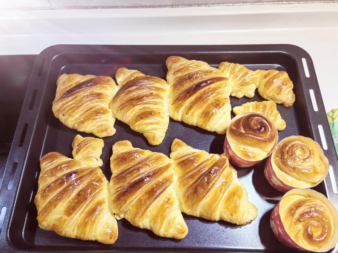 超级详细的可颂牛角包教程