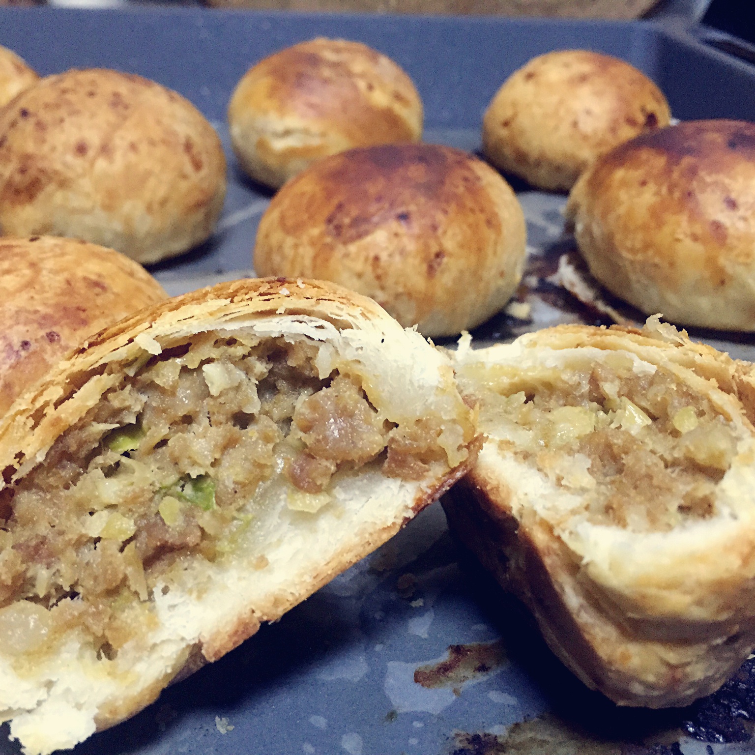 香酥鲜肉月饼